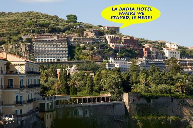 Hotel La Badia Sorrento Kültér fotó